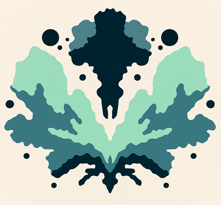 Aleksei Panov Psychological Services symmetrical inkblot mark